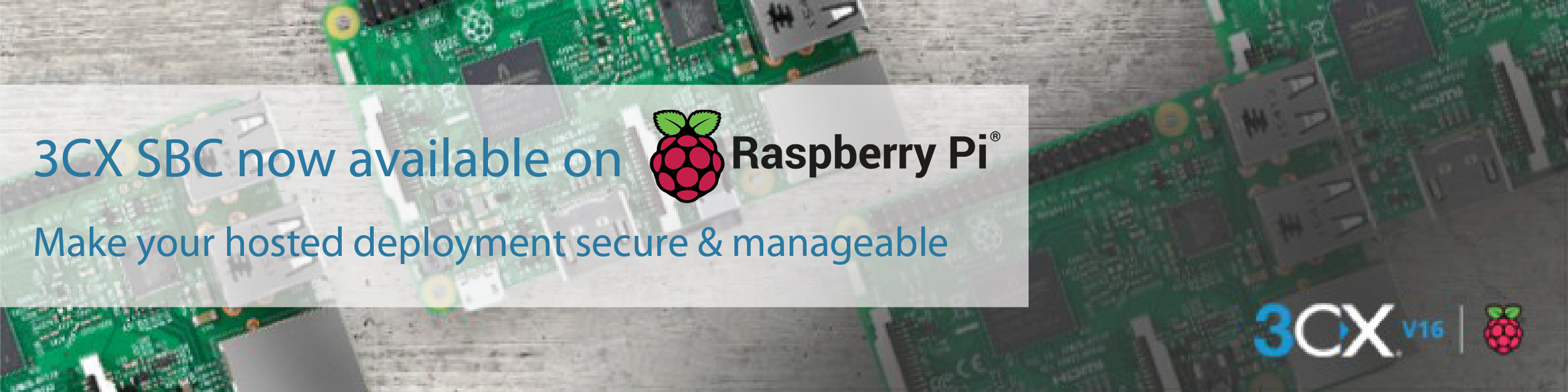3CX SBC on Raspberry Pi – ProVu Blog