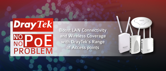 DrayTek Access Points - Supplied with Power Supply