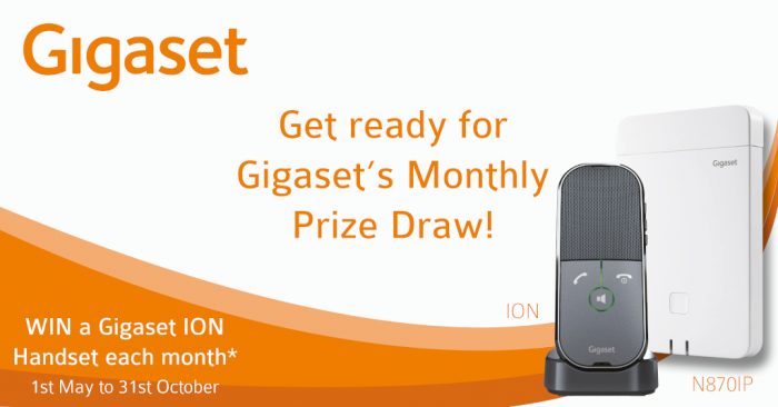 Gigaset Monthly Prizedraw